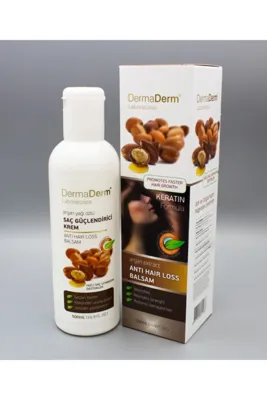 Dermaderm Argan Yağı Özlü Saç Dökülmesine Karşı Saç Bakım Kremi 500 ML