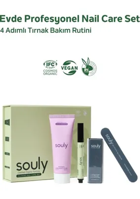 Souly Organic Glow Nail Care Set