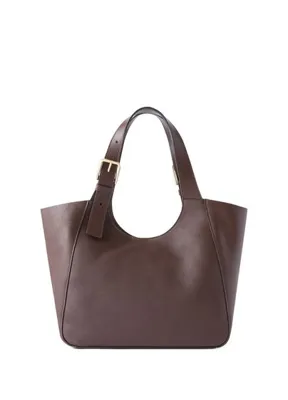 Furla Koyu Kahverengi Kadın Deri Çanta