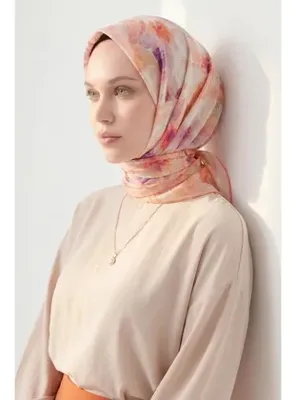 Silk Home Soft Eşarp Suluboya Tozpembe 90x90