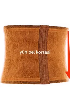 ankays Deve Yünü Korse Yün Karışım Korse Sırt Bel Korsesi Bellik Içlik