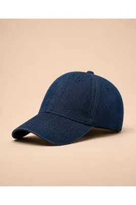 Genel Markalar Unisex Eskitme Kot Beyzbol Kep Şapka Ayarlanabilir Günlük Spor Model