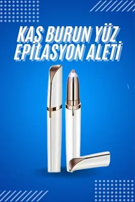 ZERO LAND MURATECH Yüz Epilatör Kıl Kaş Bıyık Tüy Alma Aleti Kaş Bıyık (15531) Alma Epilatörü