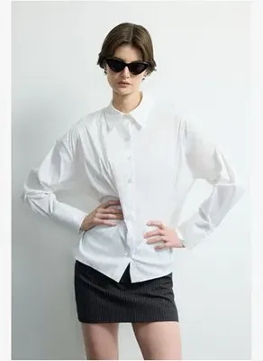 Love My Body Moda Tutkusu Poplin Gömlek