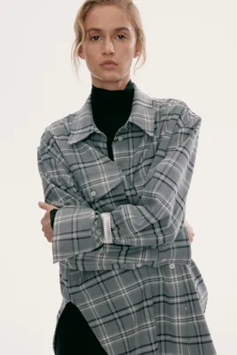 H&M Oversize Flanel Gömlek