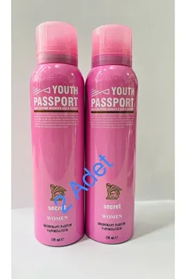 Youth Passport Deo Secret 150 Ml 2 Adet