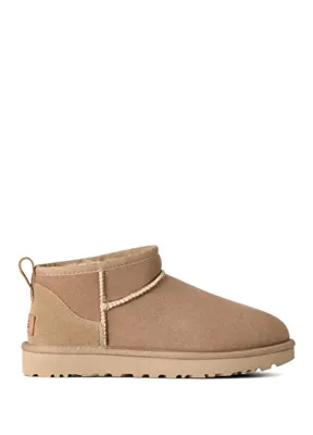 Ugg Classic Ultra Mini Kum Kadın Deri Bot