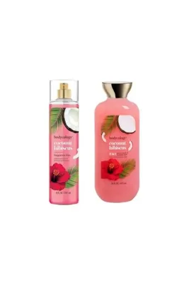 Bodycology Coconut Hibiscus Hindistan Cevizli Hibiskus Kadın Vücut Spreyi + Duş Jeli