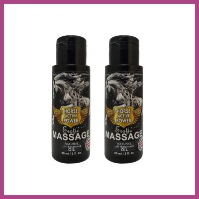 Trendexa Hors Active Power Rahatlatıcı Fantezili Etkilerde Vücut Masaj Yağı 60 ml 2 Adet MAC