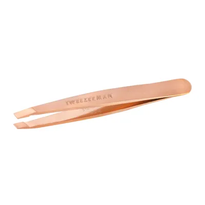 Tweezerman Mini Slant Tweezer Rose Gold Altın Pembe Cımbız