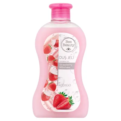 Bee Beauty Duş Jeli Strawberry Milkshake 400 ml