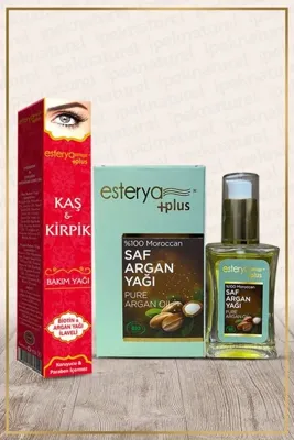 Esterya Plus Argan Yağı 30 Ml Ve Kaş&kirpik Bakım Yağı (biotin&argan Yağı Ilaveli) 10ml