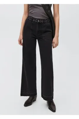 Mango Teen Wide leg jean