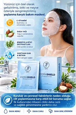 Oxo Global HydraShield Yüz Maskesi