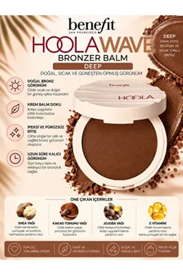 Benefit Hoola Wave DEEP 9 g – Doğal Bronzluk ve Boyut Kazandıran Makyaj Balmı