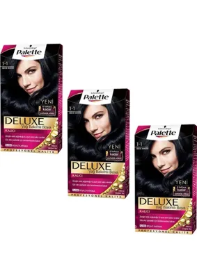 Palette Deluxe 1-1 gece Mavisi 3'lü