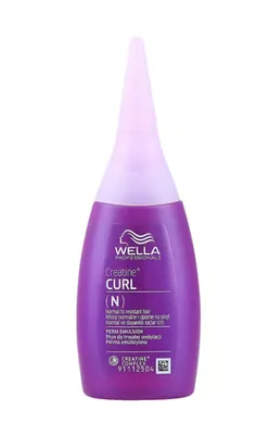 WELLA Creatine + Curl (N) Perm Emulsion Normal ve Dayanıklı Saçlar İçin 75 ml