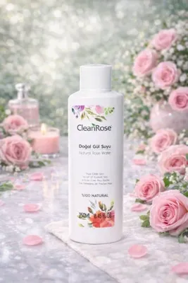 Clean Rose 250 ml Doğal Gül Suyu