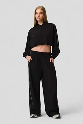 dossha SİYAH PARAŞÜT PANTOLON
