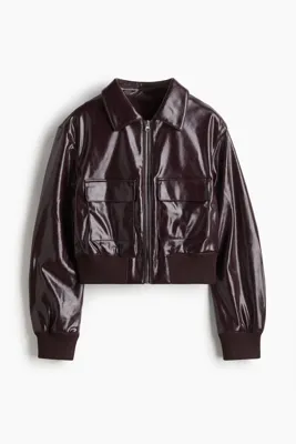 H&M Kaplamalı Pilot Ceketi