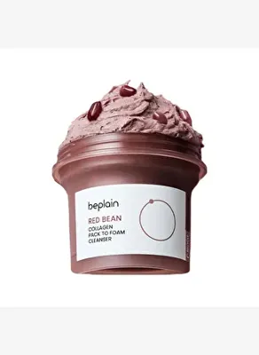 beplain Red Bean Kolajen Maske Köpük Temizleyici