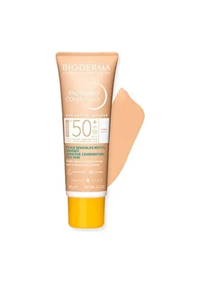 Şanal Bioderma Photoderm Cover Touch SPF50+ Light Karma Yağlı Ciltler Kapatıcı Etkili Renkli Güneş Kremi 40 ml