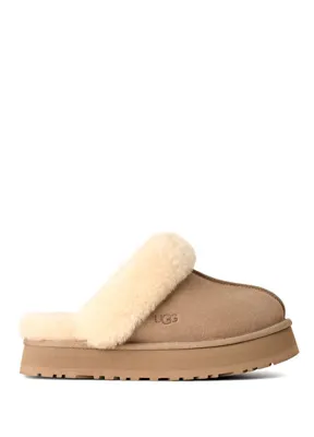 Ugg Disquette Kum Kadın Deri Terlik