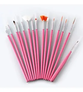 Nail Art 15'li Tırnak Süsleme Fırça Seti