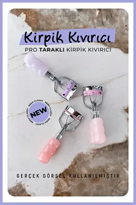 Nera Classy 1 Adet Pro Özel Tasarım Taşınabilir Kirpik Kıvırıcı Set, Mini Kirpik Kıvırıcı