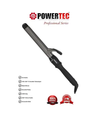 POWERTEC TR-28 MM Saç Maşası Siyah