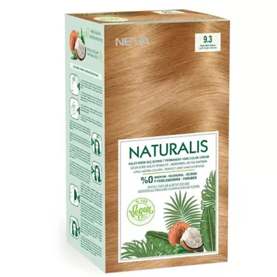 Naturalis Saç Boyası 9.3 Açık Altın Sarısı %100 Vegan