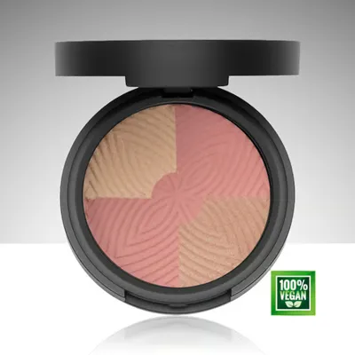 Aden 3 In 1 Blusher-Bronzer-Highlighter Spring