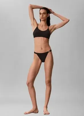 Calvin Klein LV00QF9096 CK WOMEN Siyah Kadın Bikini Külot