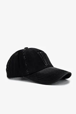 Valmenti Unisex Tekstil Siyah Beyzbol Şapka