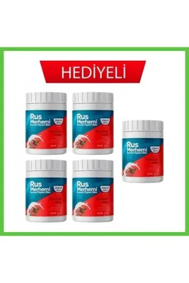 Bezos Olegovich Rus Merhemi 5 Kutu Orjinal Bandrollü 50 ML Anında Tüyleri Siler VENGNERS