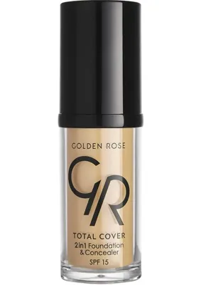 Rose Total Cover 2si1 Arada Kapatıcı ve Fondöten No: 15 Warm Sand - 30 ml