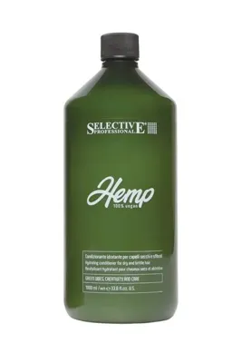 Selective Professional Hemp Kuru ve Kırılgan Saçlar İçin Nemlendirici Şampuan 1000 ml