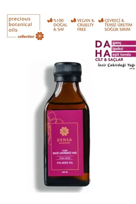 Densa Essential Saf Incir Çekirdeği Yağı Soğuk Sıkım 100 ML