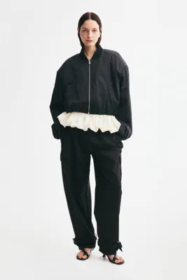 H&M Pile Detaylı Pantolon