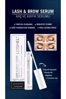 Loshel Lash & Brow Serum Kaş ve Kirpik Serumu 5 ml