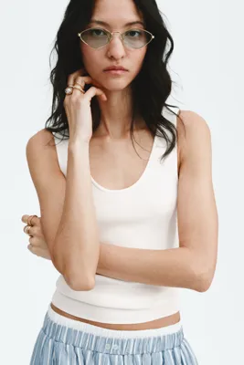 H&M Kolsuz Triko Üst