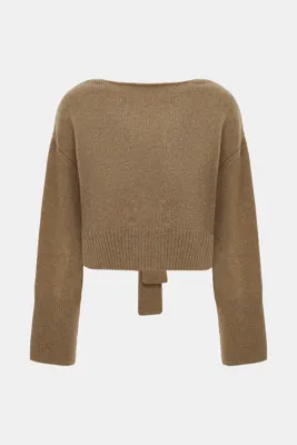 Ermanno Scervino KAHVE O YAKA TRİKO