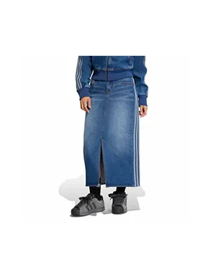 adidas 3S Sk Denim Kadın Günlük Etek KD2908 Mavi