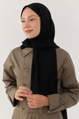 MİRSOY SCARF Jazz Şal - Siyah