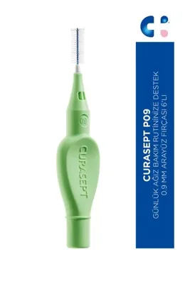 CURASEPT Proxi P09 Ara Yüz Fırçası 6'lı Yeşil