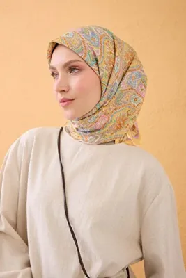 Silk Home Velora Eşarp Vintage Paisley Sarı
