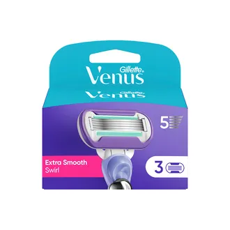 Gillette Venus Extra Smooth Swirl Yedek Bıçak Kadın 3'lü