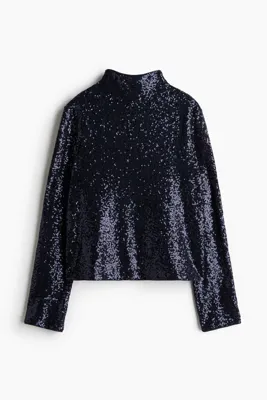 H&M Pullu Yarım Balıkçı Yaka Üst