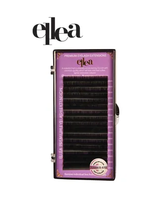 ellea nail Ellea Classic İpek Kirpik D Kıvrım 0.10 Kalınlık 11 MM Uzunluk