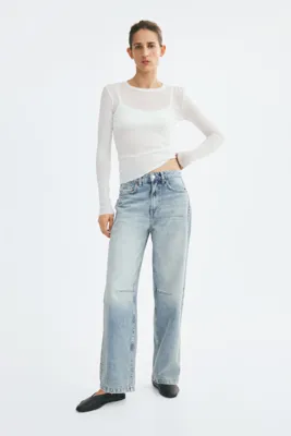 H&M Barrel High Waist Jeans